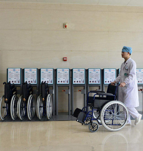 共享轮椅微信扫码即可使用 为患者打造实惠用具 