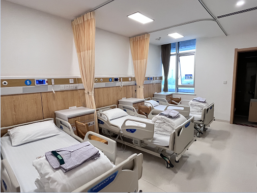 智能共享床头柜式陪护床配套供入中山大学附属第一医院南沙院区