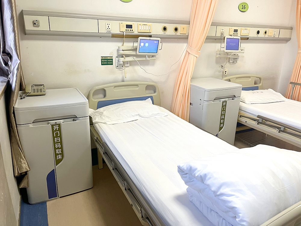 共享陪护床——爱陪工厂精雕细作折叠床二十年的智慧病房共享产品