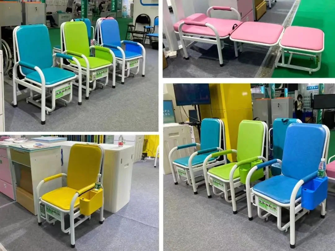 可免费投放的医院病房智能共享产品——椅式共享陪护床